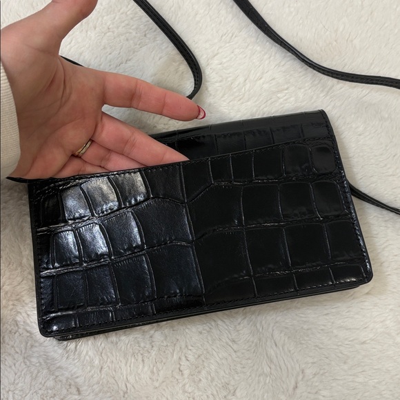 COACH Anna Foldover Crossbody Clutch Bag - Picture 11 of 12